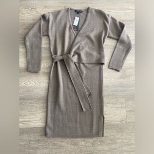 NWT Banana Republic - Petite wrap knit sweater dress